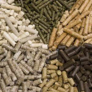 Granulated animal feed